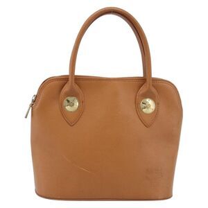 MCM Vintage Leather Brown Leather Handbag